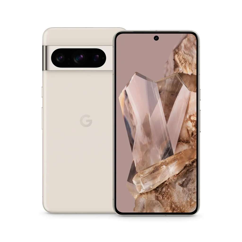 Google Pixel 8 Pro 128GB 5G Unlocked & SIM Free Smartphone -Porcelain Bay and Obsidian (UK Mainland)W/Unique Code-Buy It Direct Discounts Co